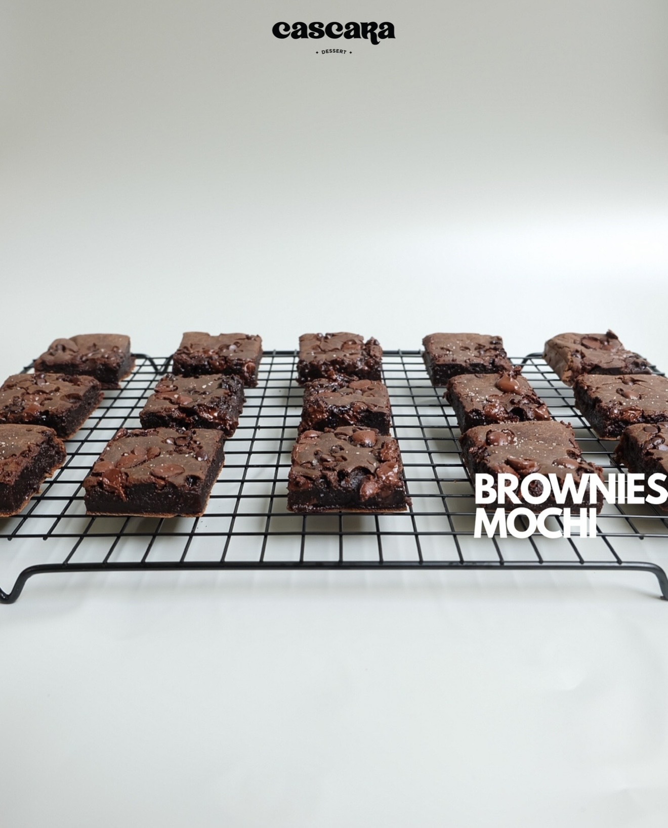 Mochi Fudgy Brownies 20x20cm