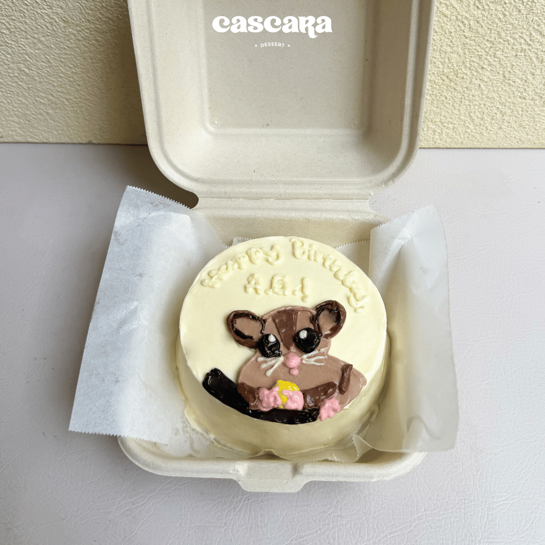 Custom Mini Birthday Cake d-10cm