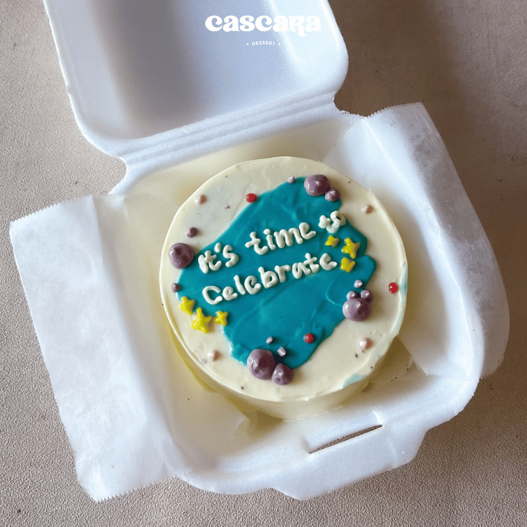 Custom Mini Birthday Cake d-10cm