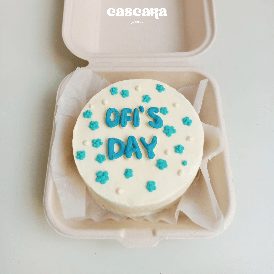 Custom Mini Birthday Cake d-10cm