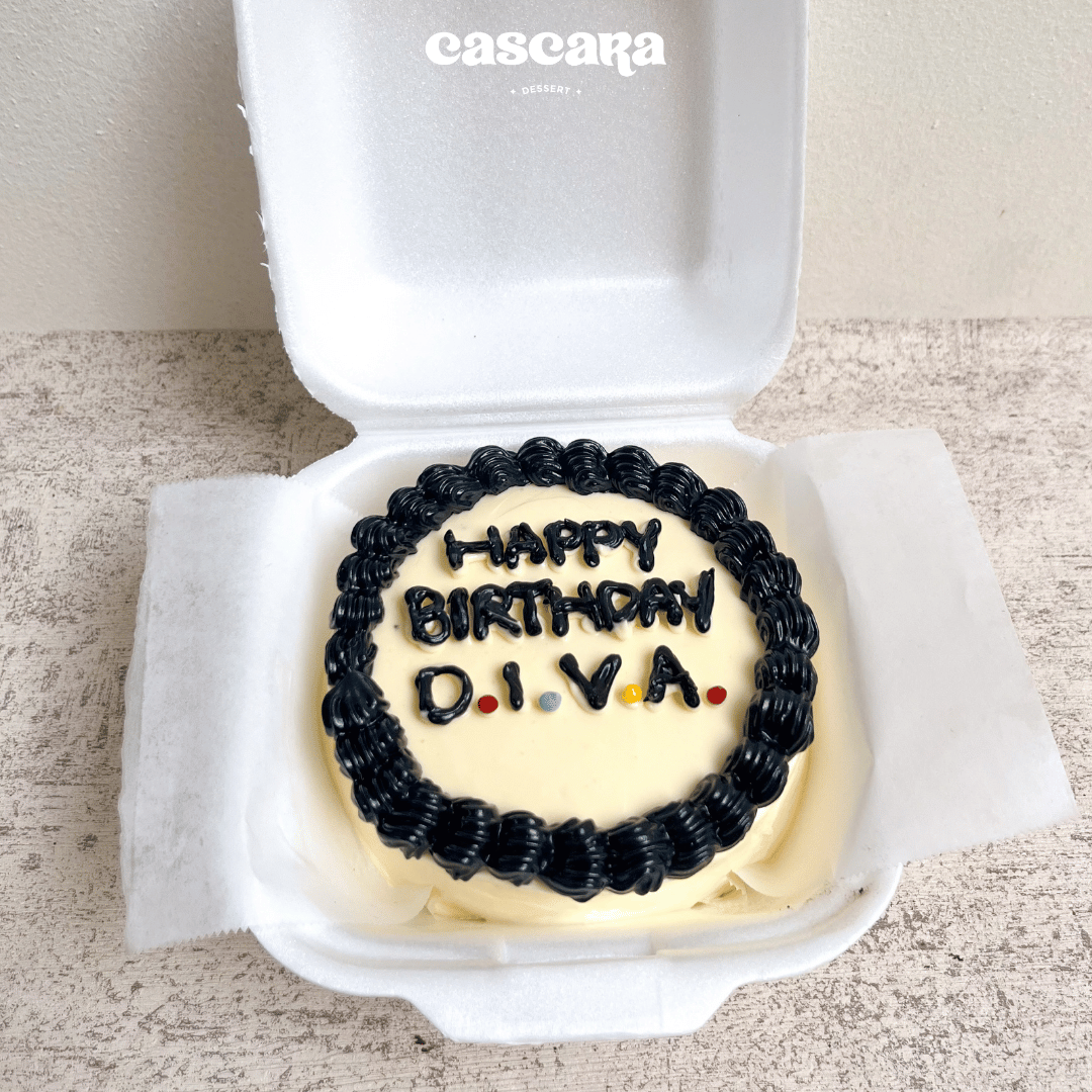 Custom Mini Birthday Cake d-10cm