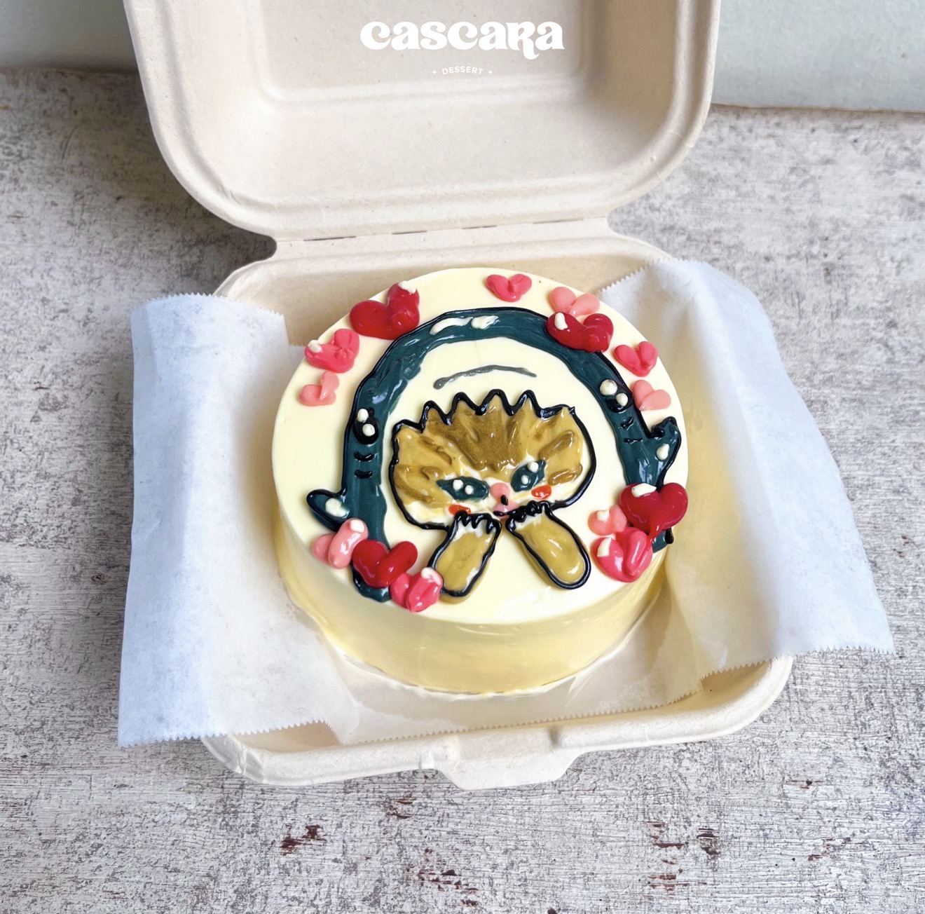Custom Mini Birthday Cake d-10cm