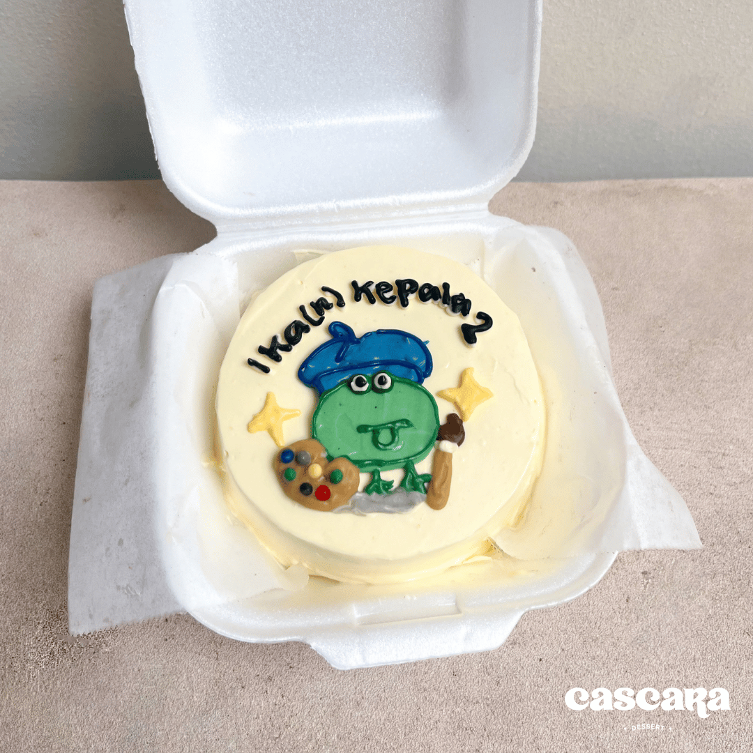 Custom Mini Birthday Cake d-10cm