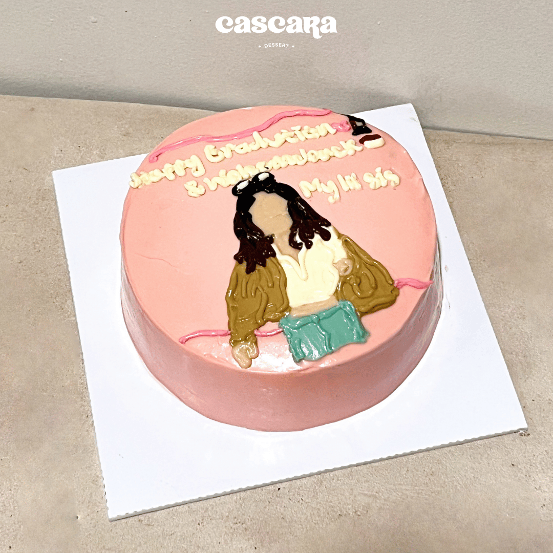Custom Reguler Birthday Cake d-18cm