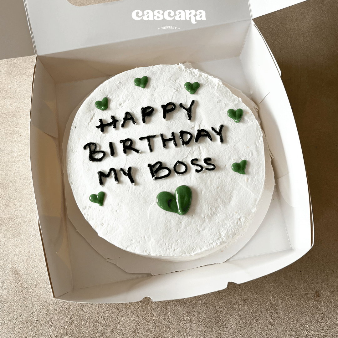 Custom Reguler Birthday Cake d-18cm
