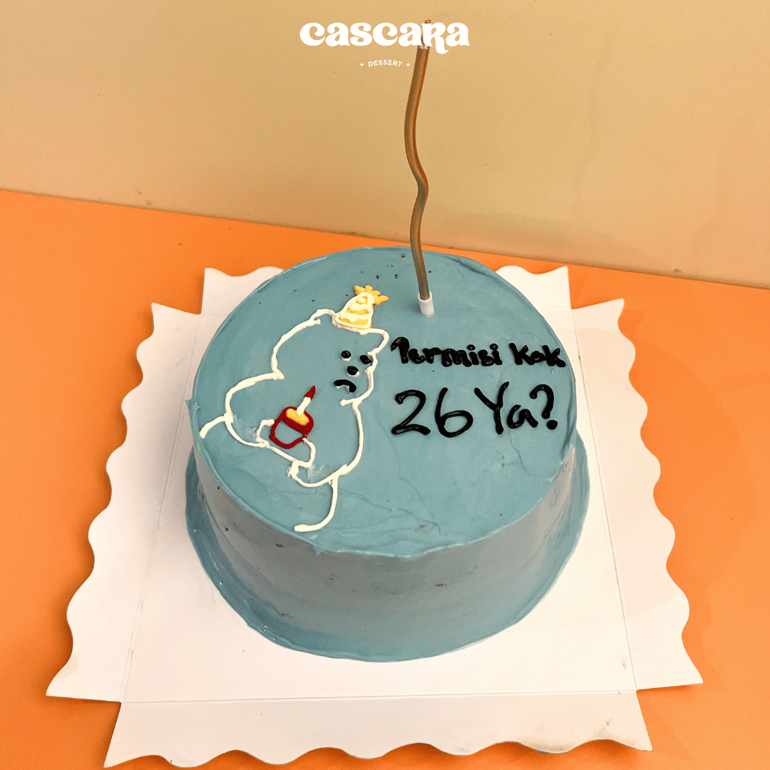 Custom Reguler Birthday Cake d-18cm