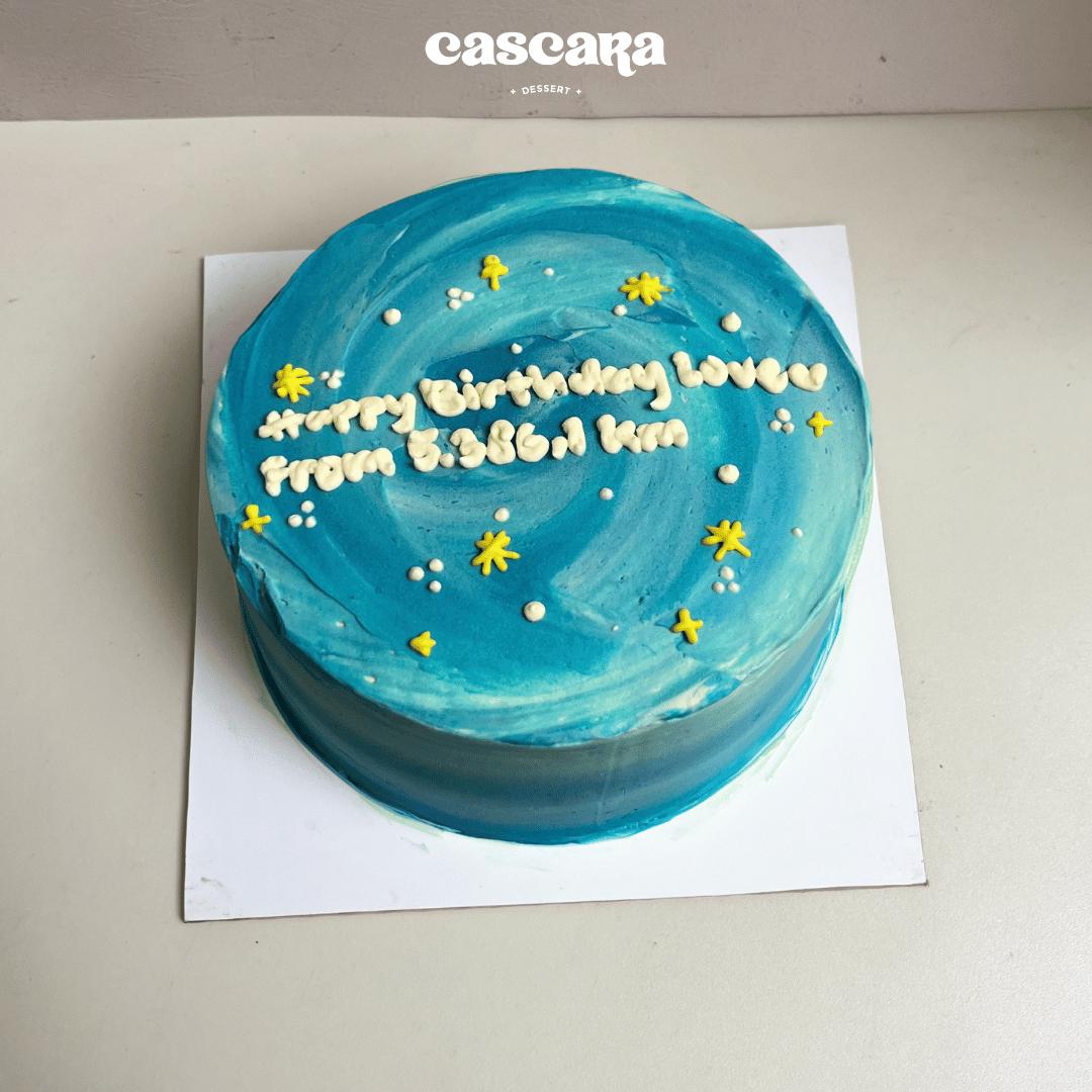Custom Reguler Birthday Cake d-18cm