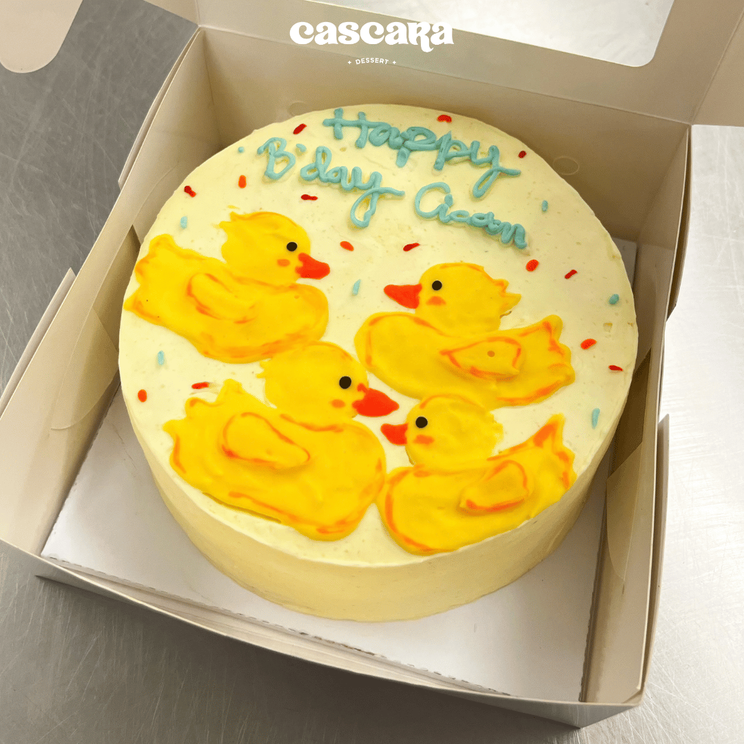 Custom Reguler Birthday Cake d-18cm