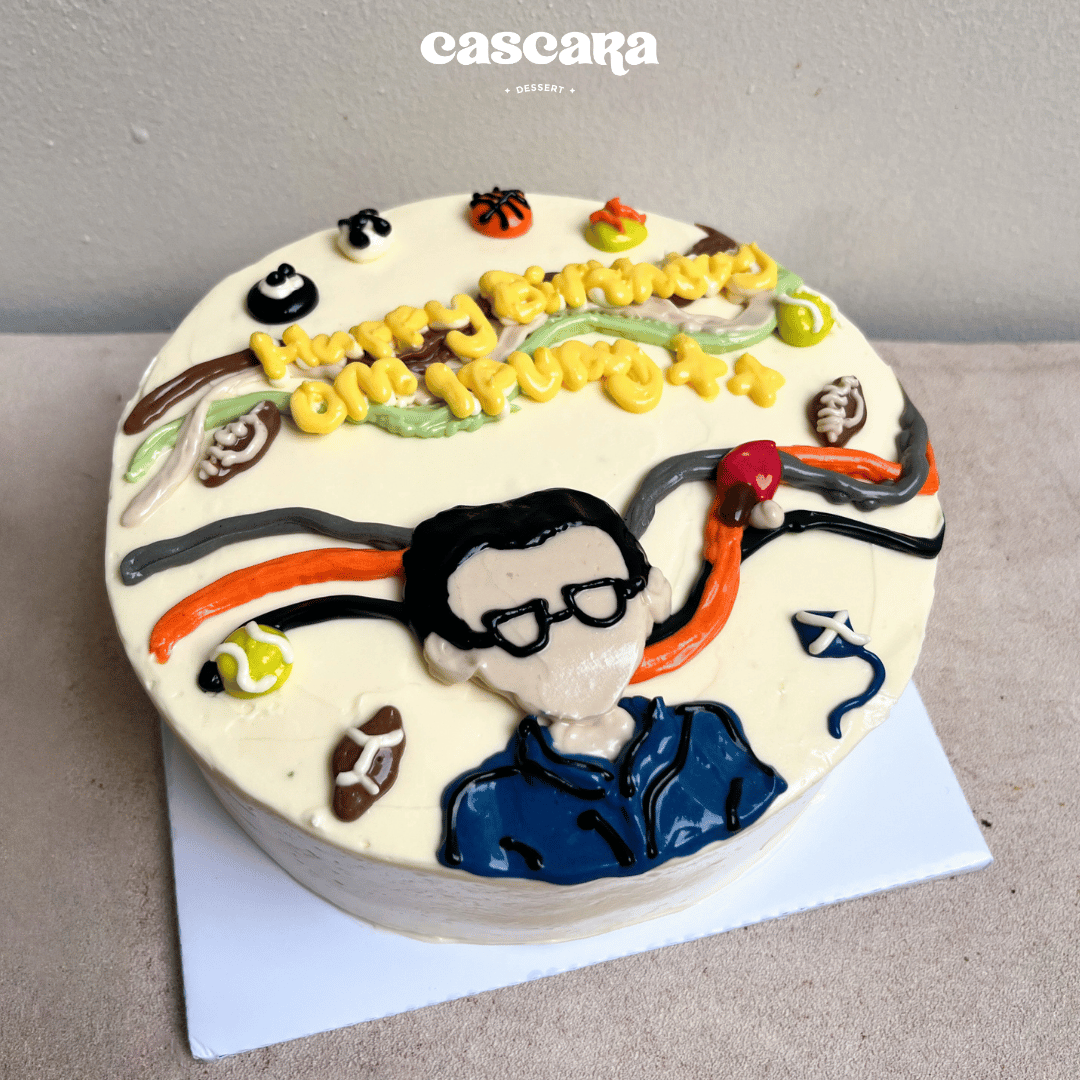 Custom Reguler Birthday Cake d-18cm