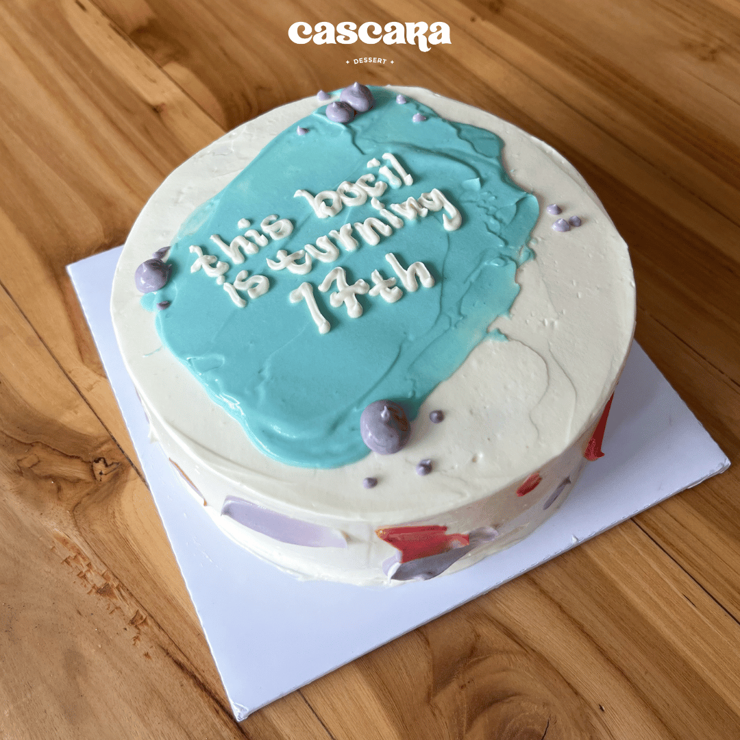 Custom Reguler Birthday Cake d-18cm
