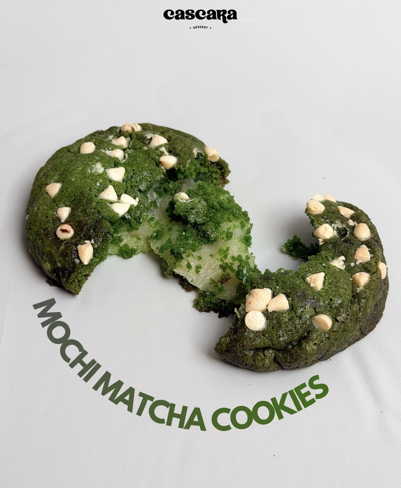 Mochi Chewy Cookies Matcha Choco