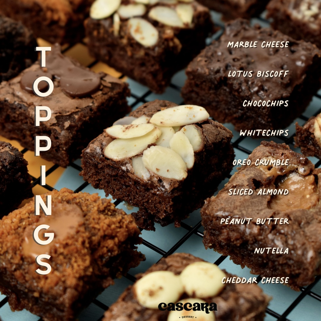 Dynamite Fudge Brownies 20x20cm 25 pcs
