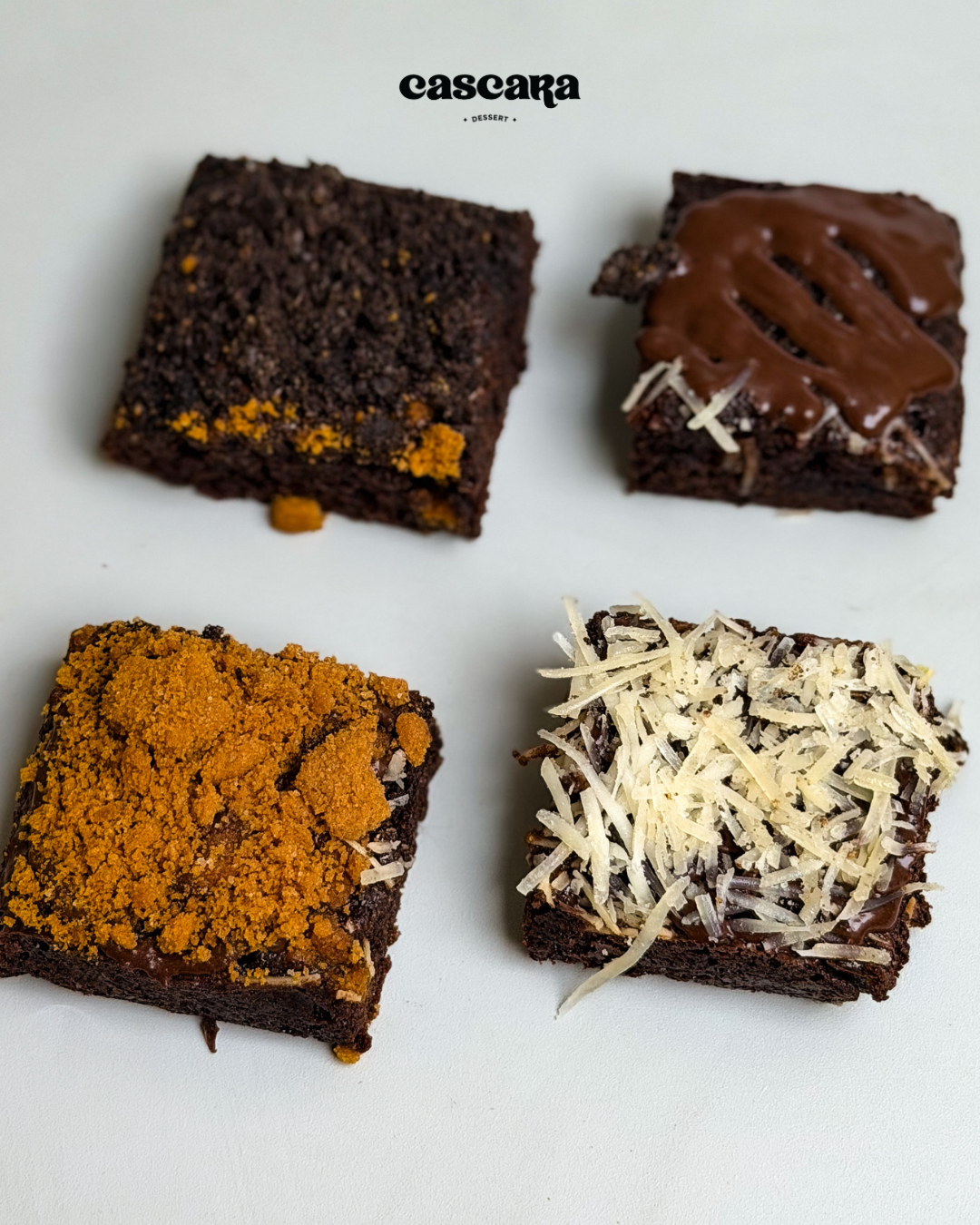 Mini Fudge Brownies 10x10